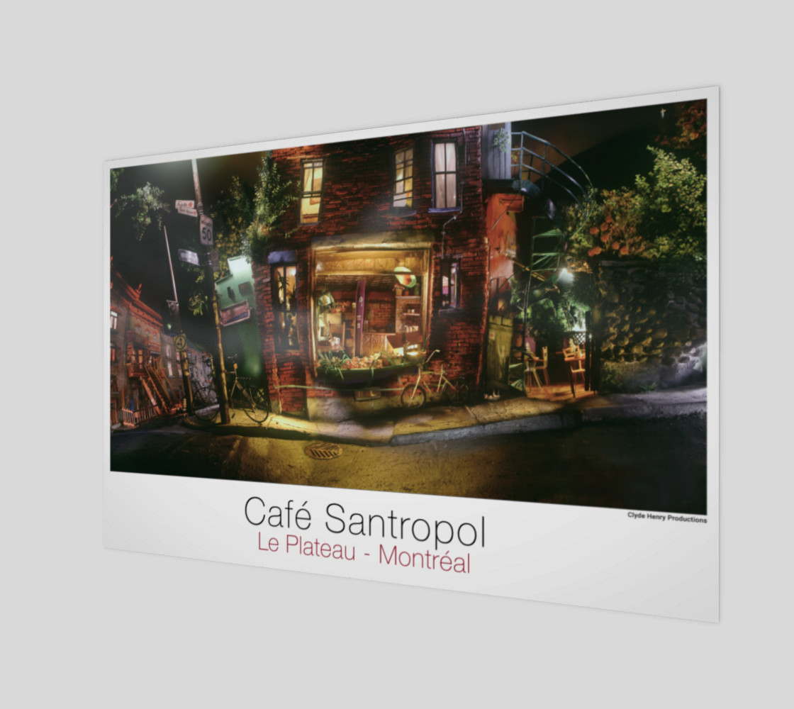 Cafe Santropol - Saint - Urbain & Duluth - Night View! preview #1