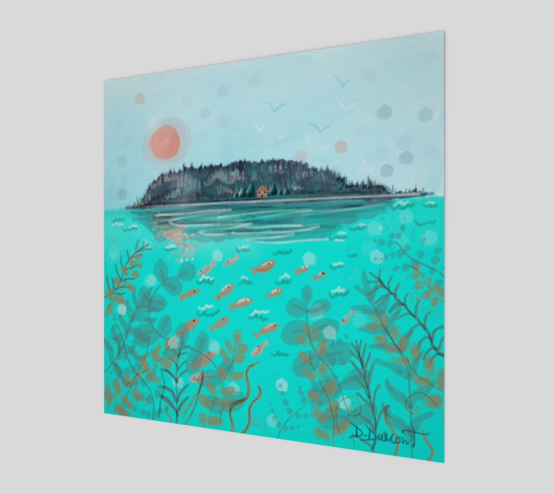 Affiche l´île aux Basques preview #1