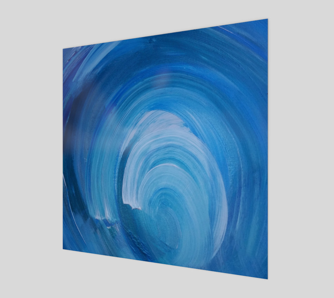 WhirlWave Painting by Janet Gervers preview #1
