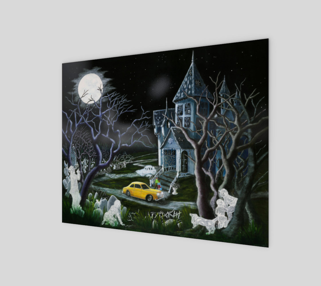 8 x 10 Haunted Inheritance wrapped canvas preview #1