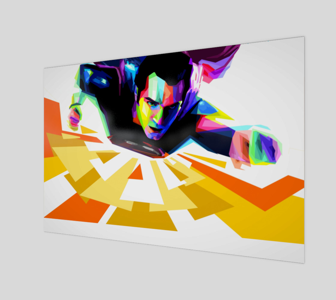 superman colorful pop art preview #1
