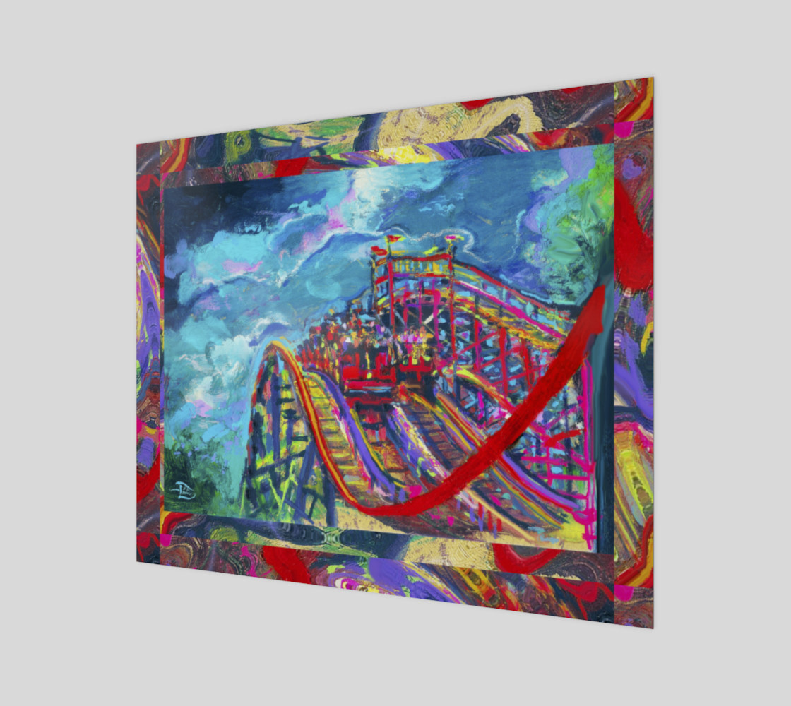 Roller Coaster Circus Fashion-Match / Virtual-Frame-in-Print preview #1