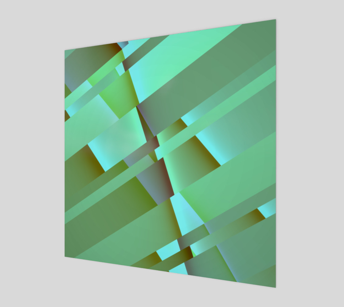 Green Modern Abstract preview #1