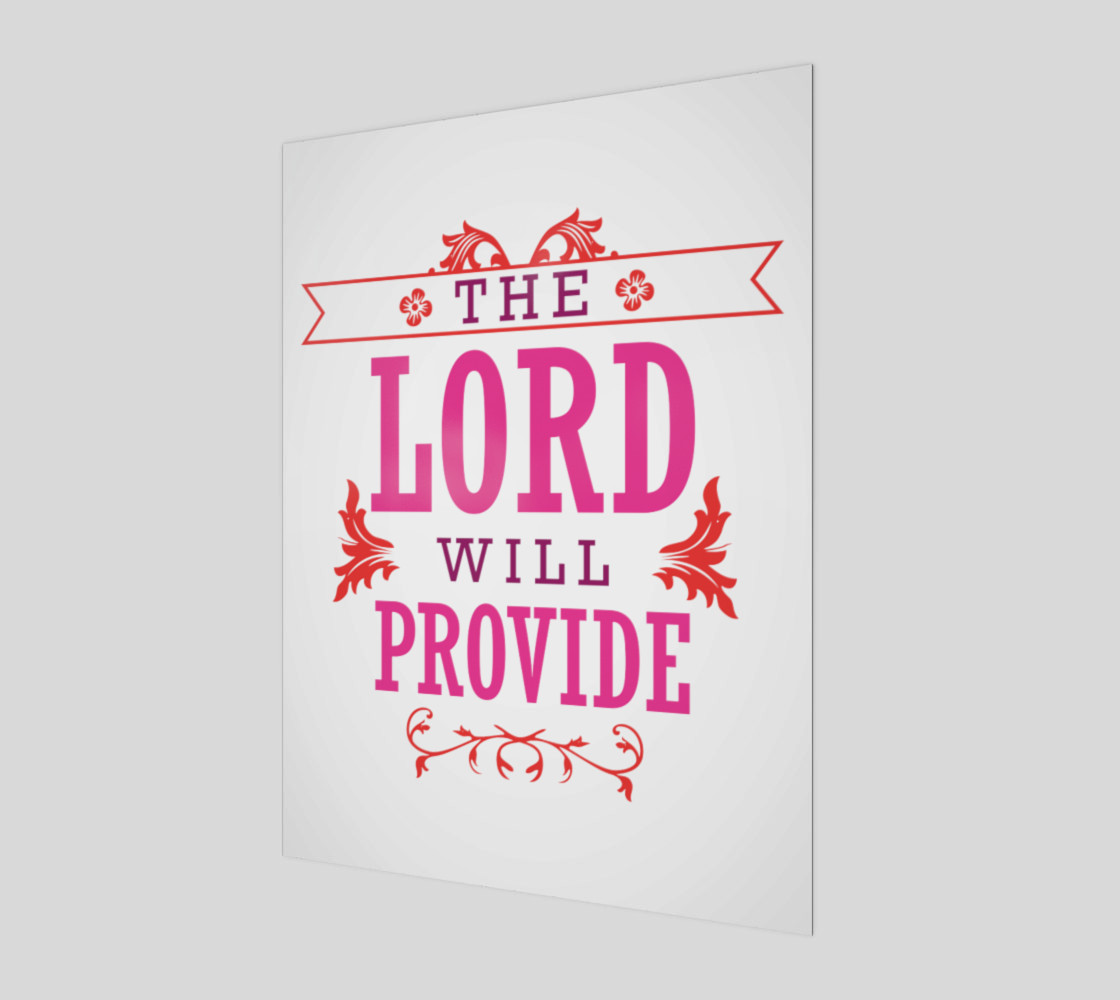 The Lord will Provide Print thumbnail #2