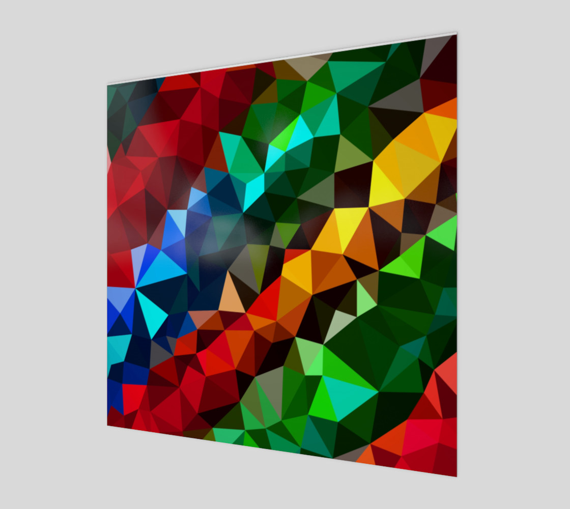 Multi-color abstract geometric preview #1