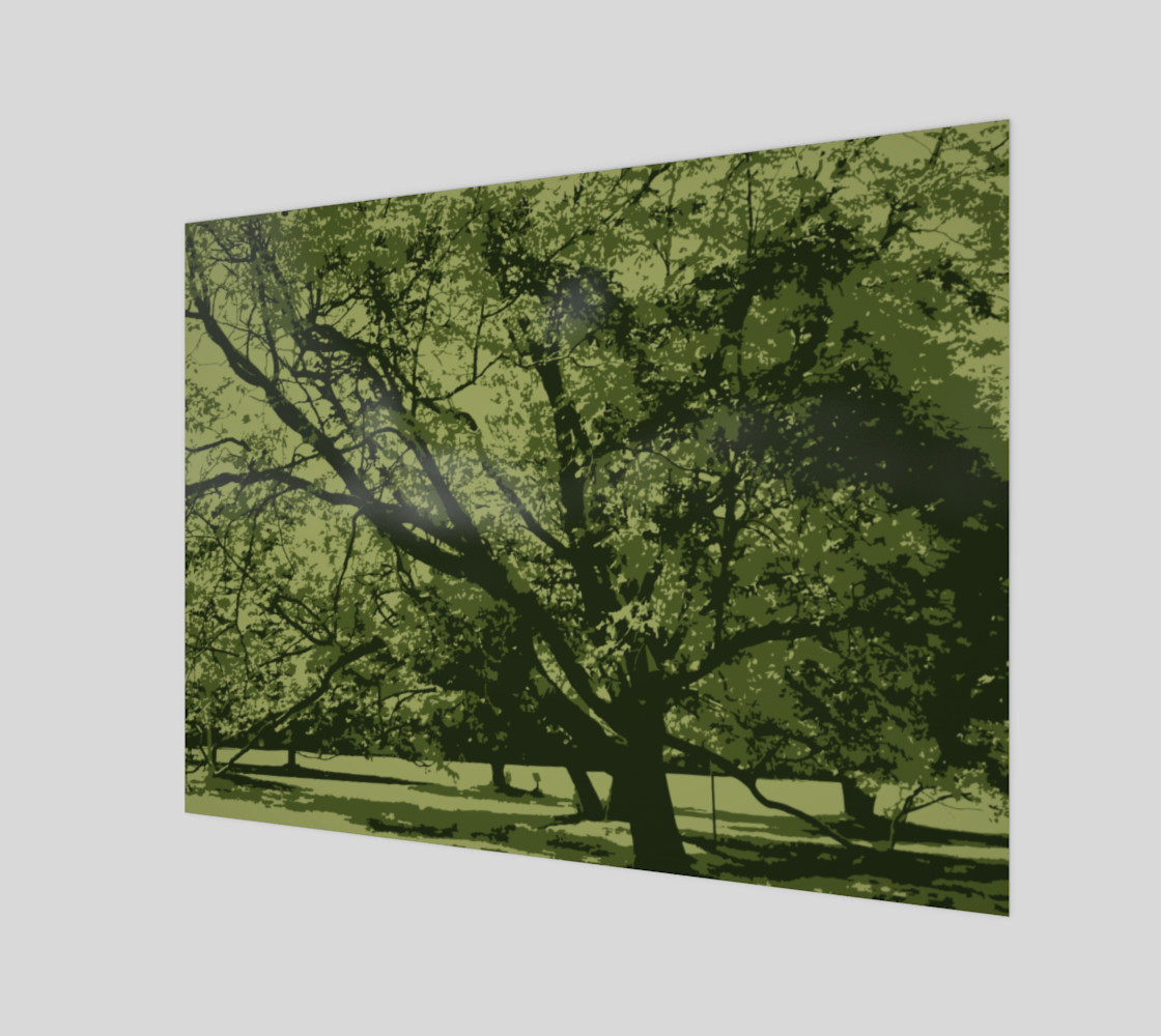 Illustrious Tall Tree Print preview #1