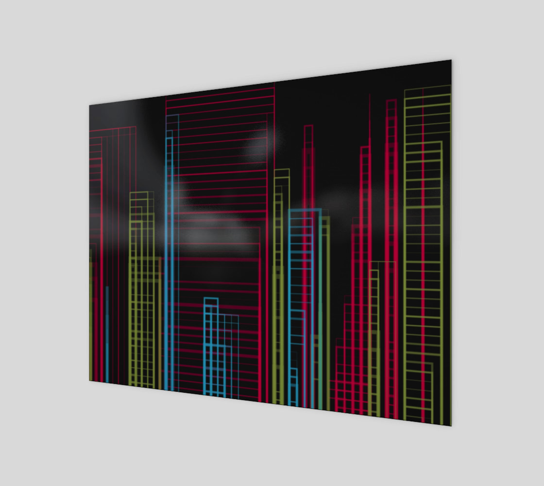 City Slicker Wall Art 14" x 11" 3D preview