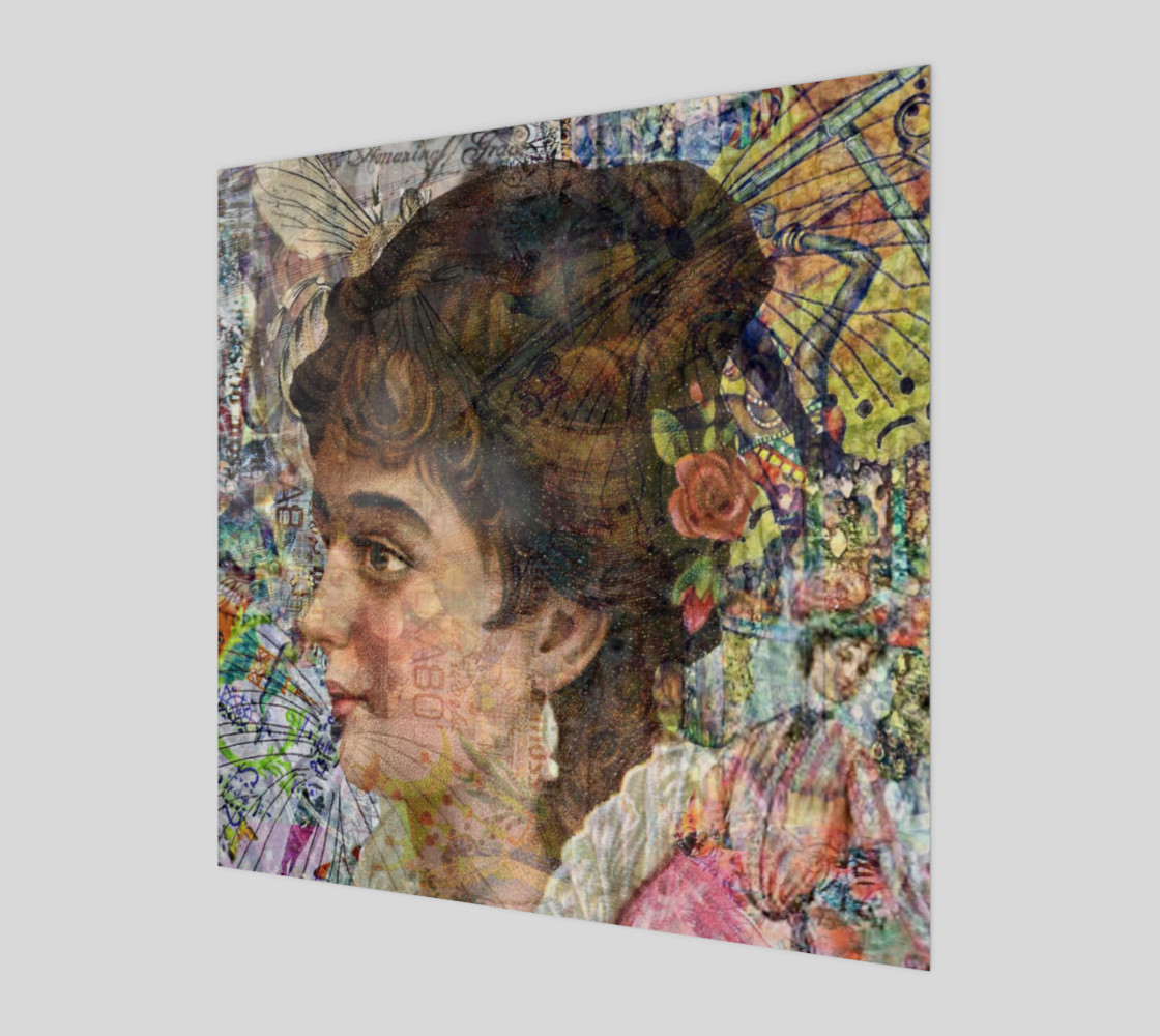 Lady in Pink Wall Art preview #1