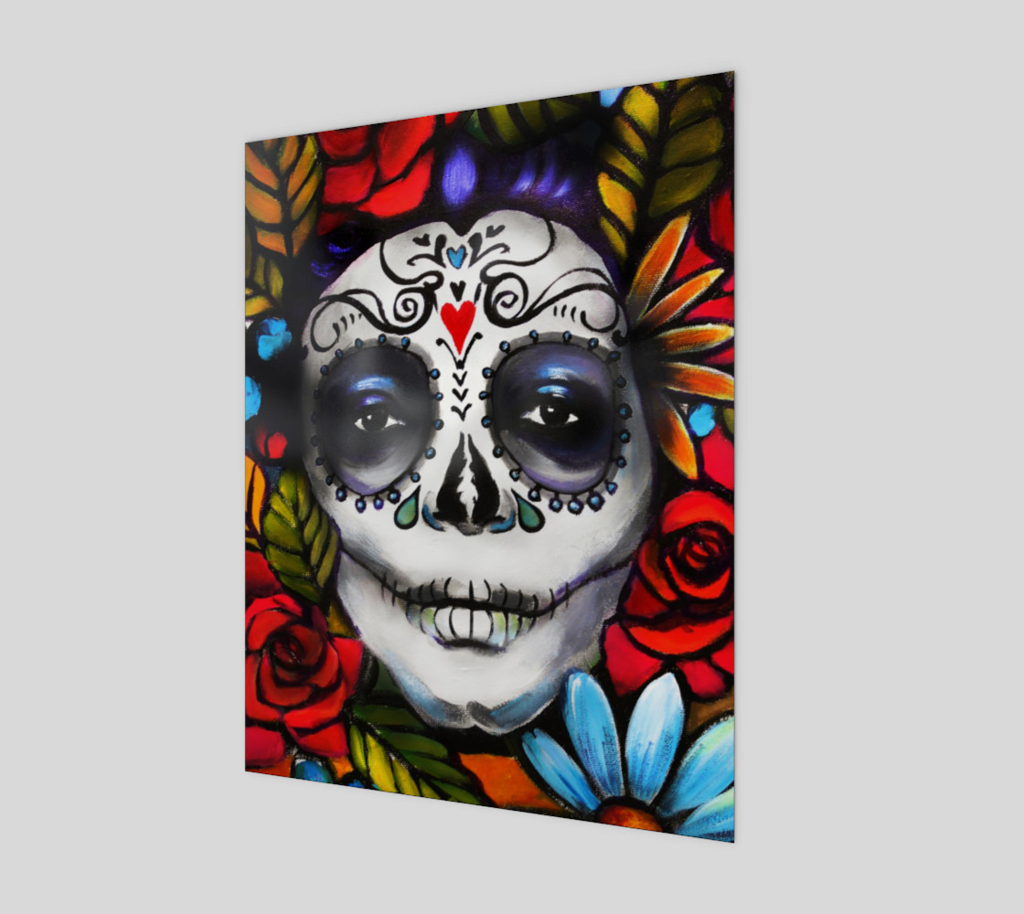 Day of the Dead 11" x 14" 3D preview