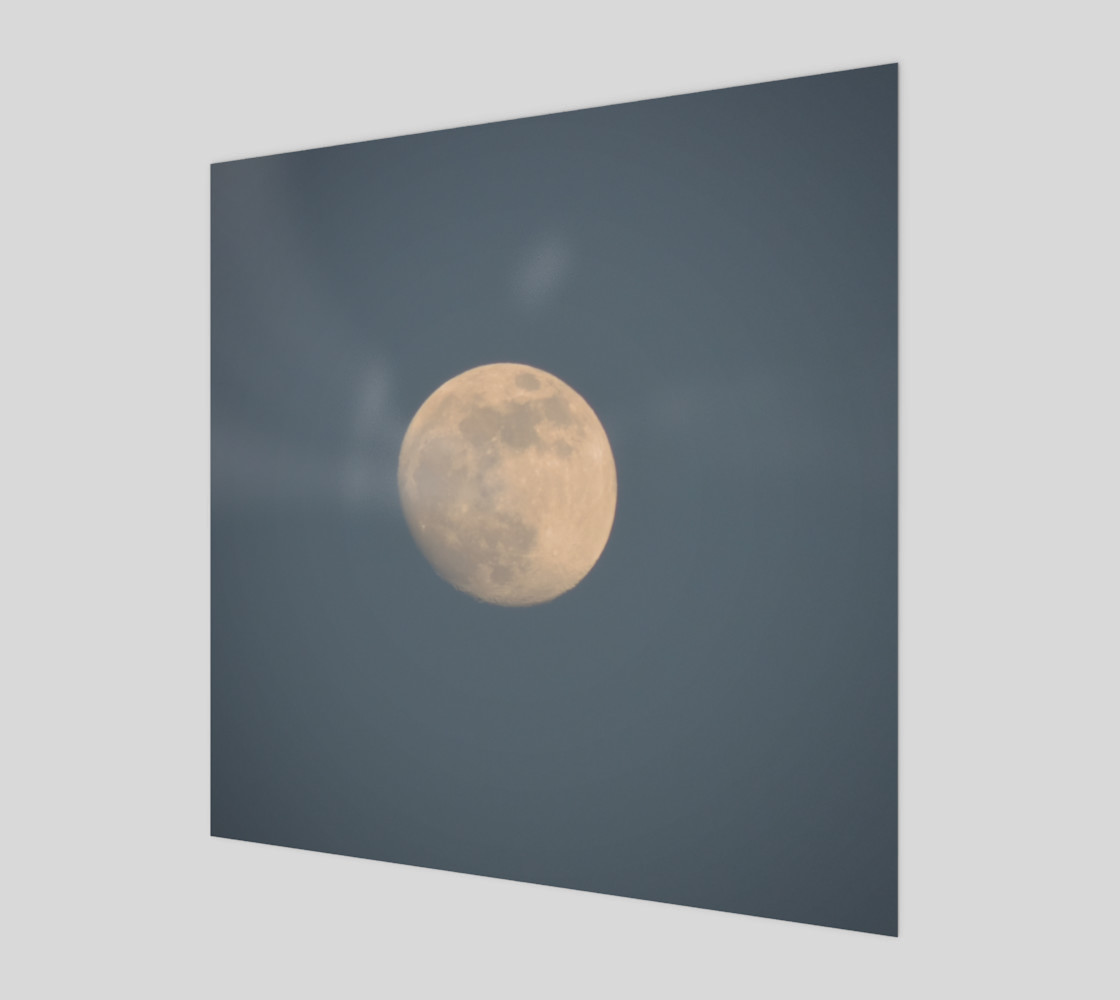 Moon and blue sky preview #1