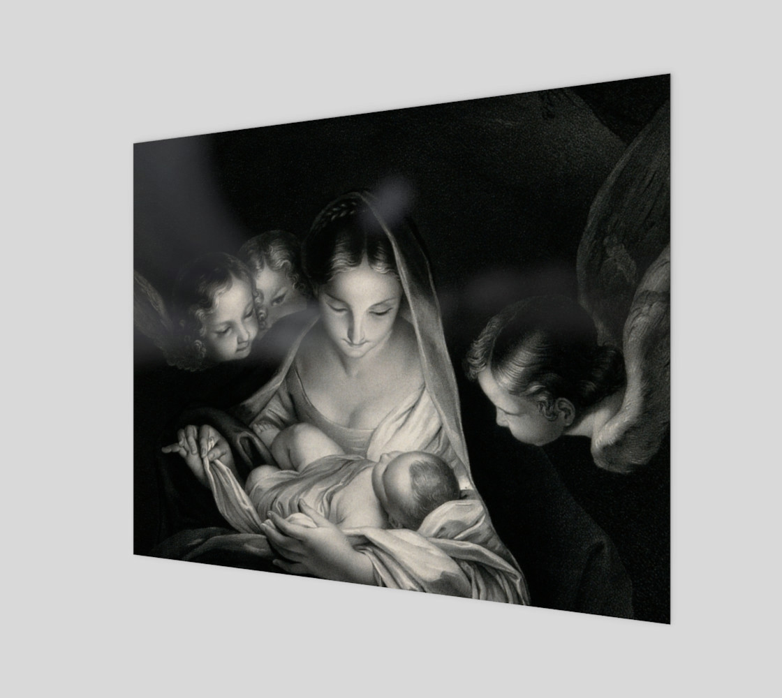 Aperçu de The Nativity, Birth of Jesus, Mother Mary and Angels Credit Wellcome Library London #1