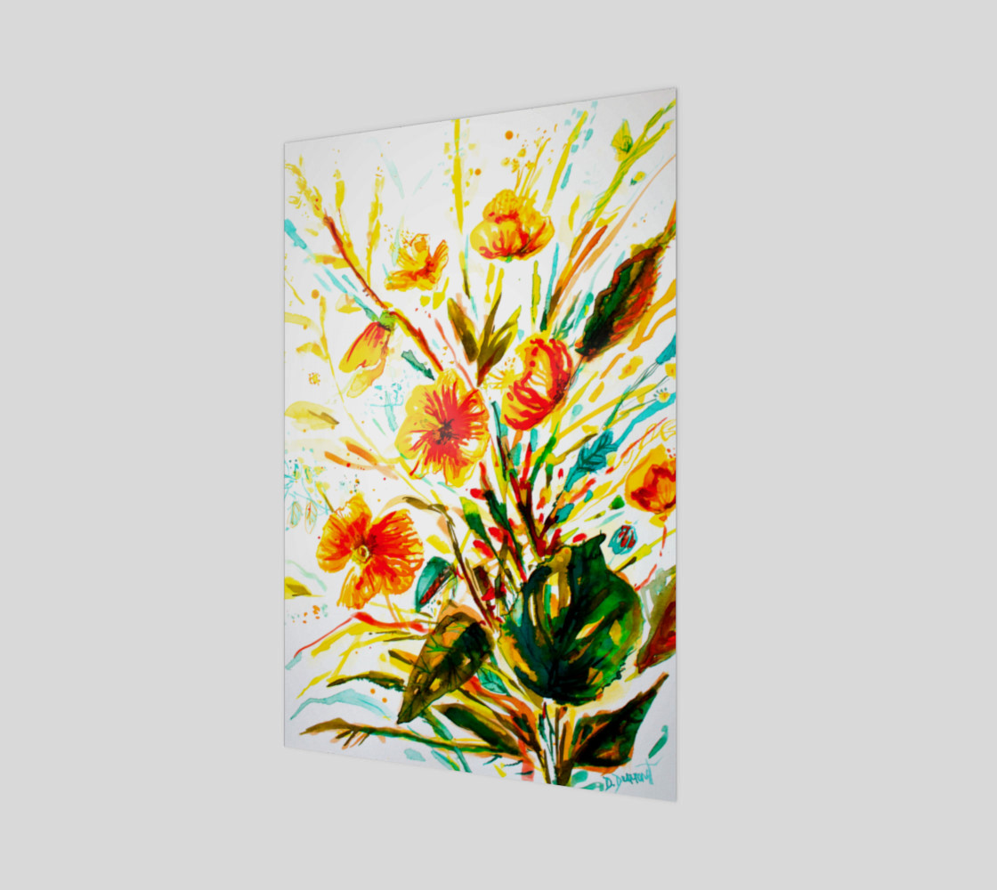 wall_art-Mustard Flowers preview #1