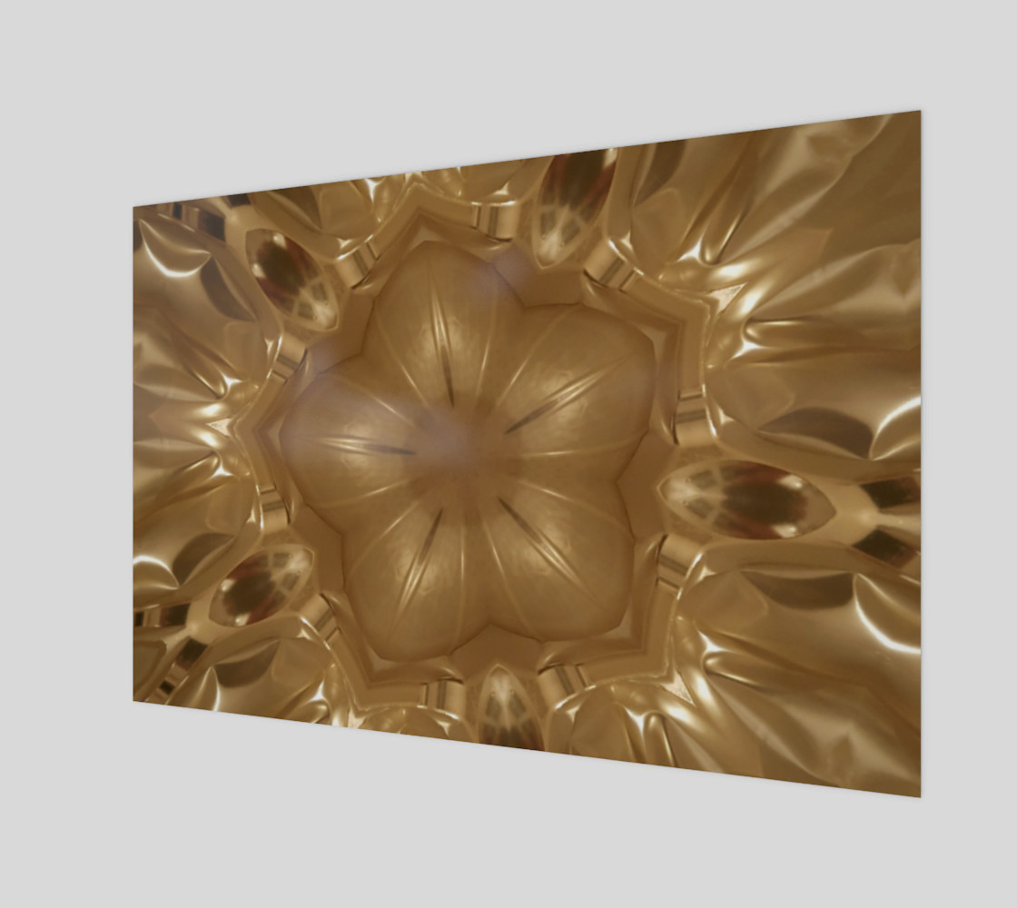 Elegant Gold Brown Shimmering Star preview #1