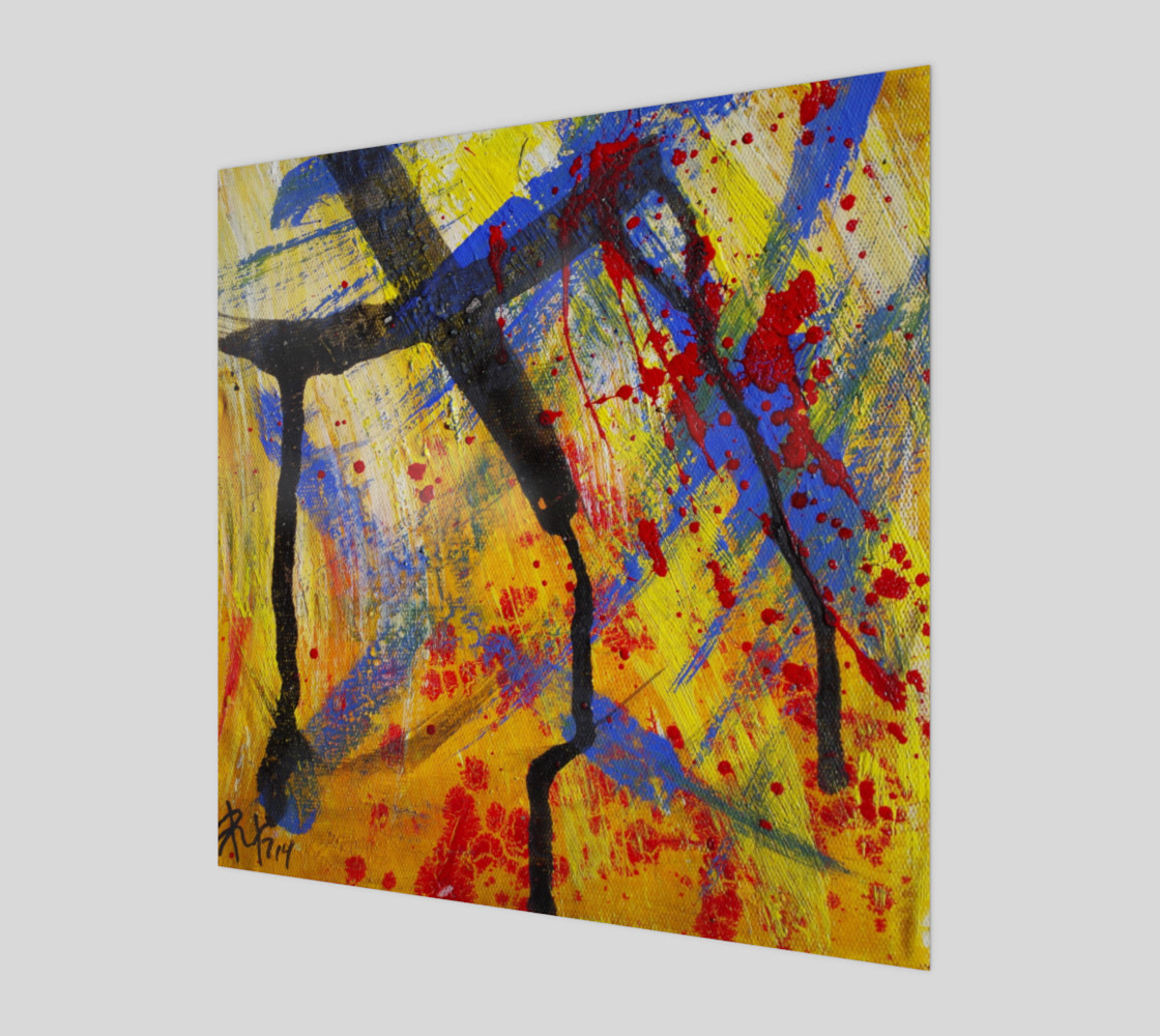Grunge Paint Splatter Graffiti Abstract preview #1