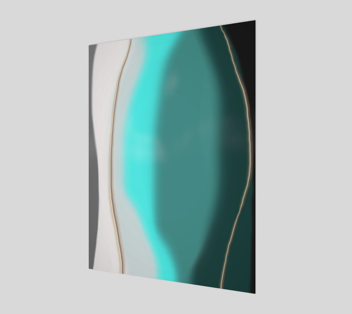 Turquoise Abstract preview #1