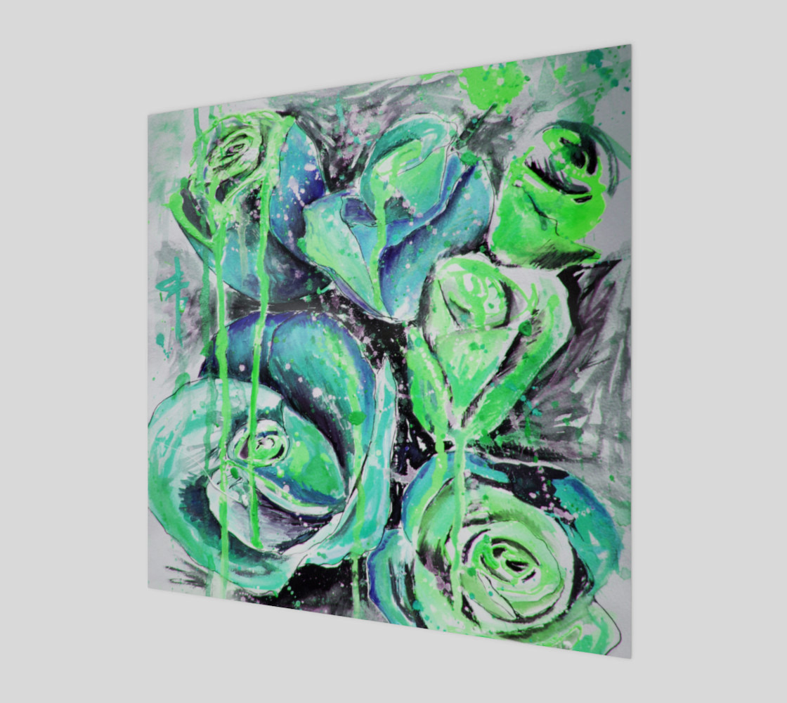A green day blue and green print preview #1