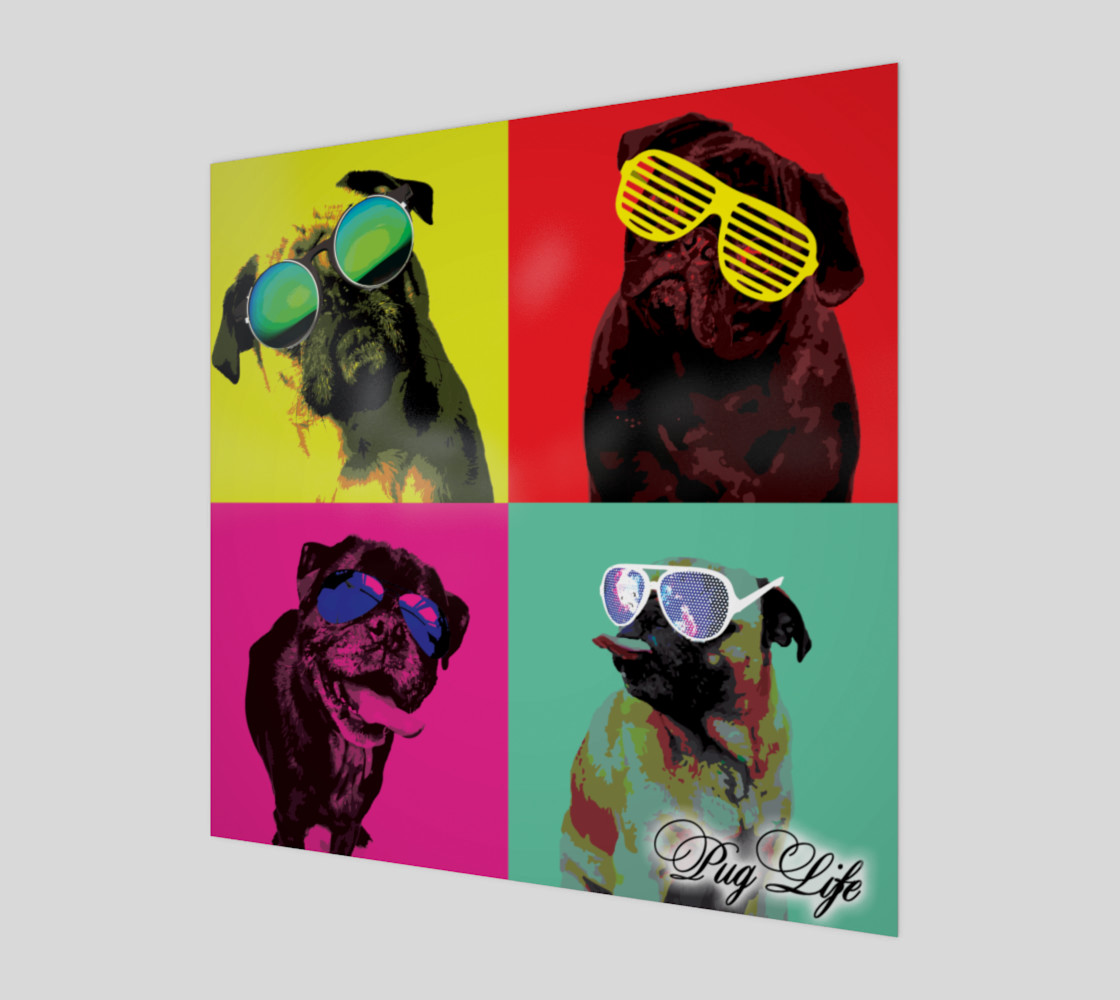 It's a Pug Life WallArt preview #1