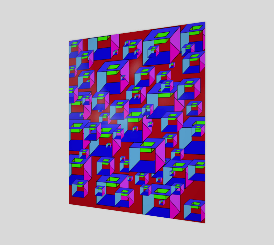 Neon Cubes preview #1