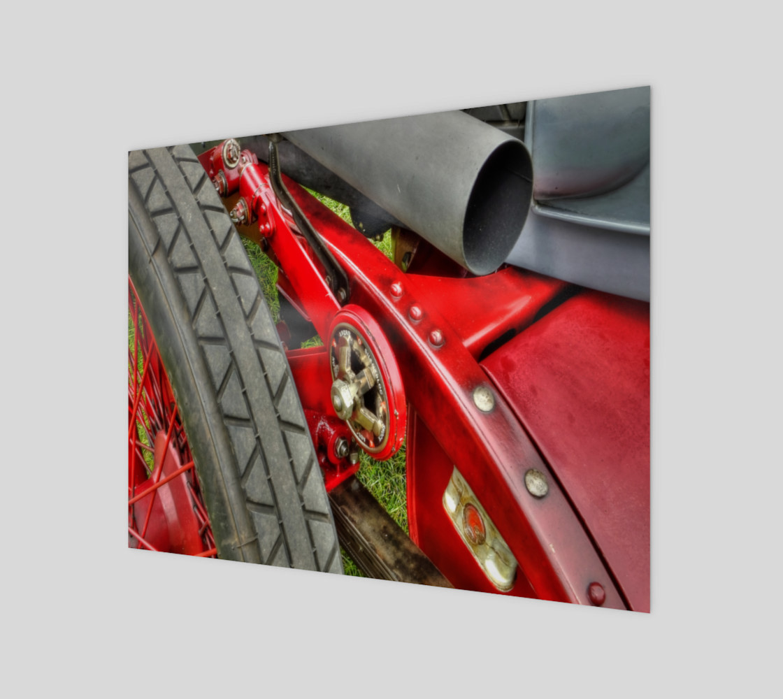 Vintage Red car preview #1