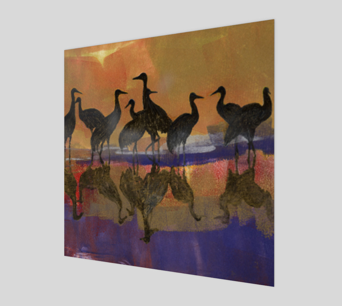Reflecting the Day Wall Art preview #1
