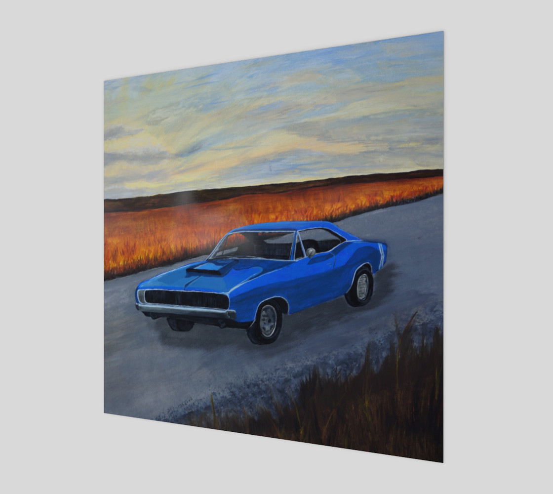 Dodge Charger Wall Art preview #1
