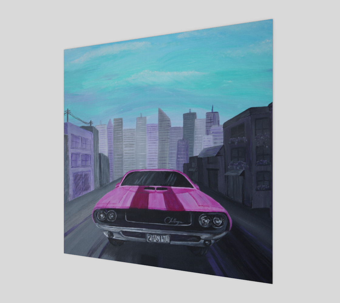 Dodge Challenger Wall Art preview #1