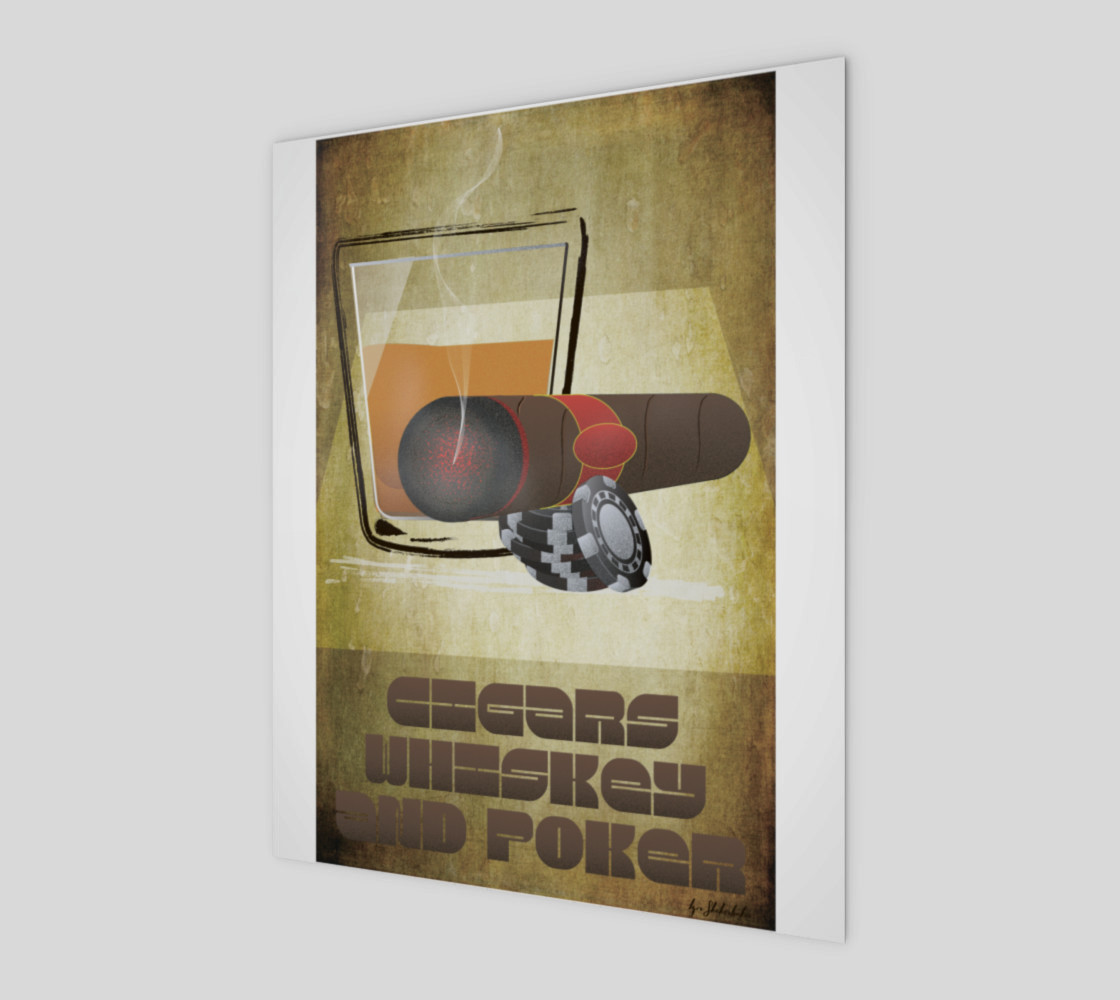 Cigars, whiskey and poker preview #1