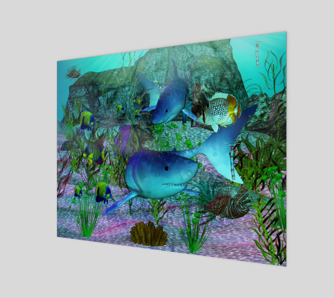 Exploration 3d Sharks preview #1