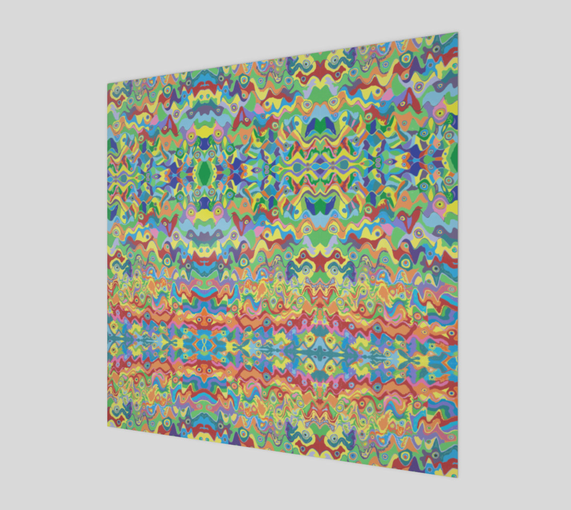 These Hills Abstract Art Pattern preview #1
