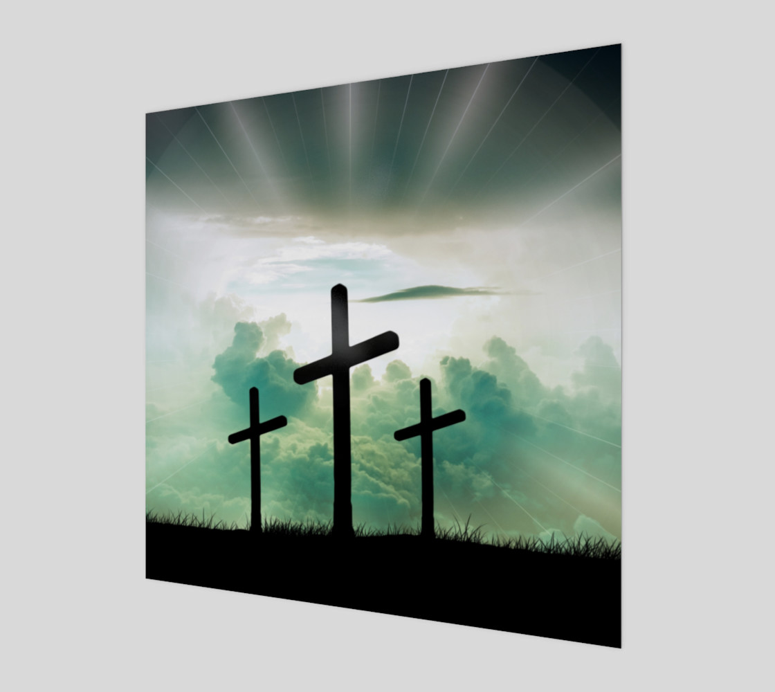 Calvary Wall Art 3D preview