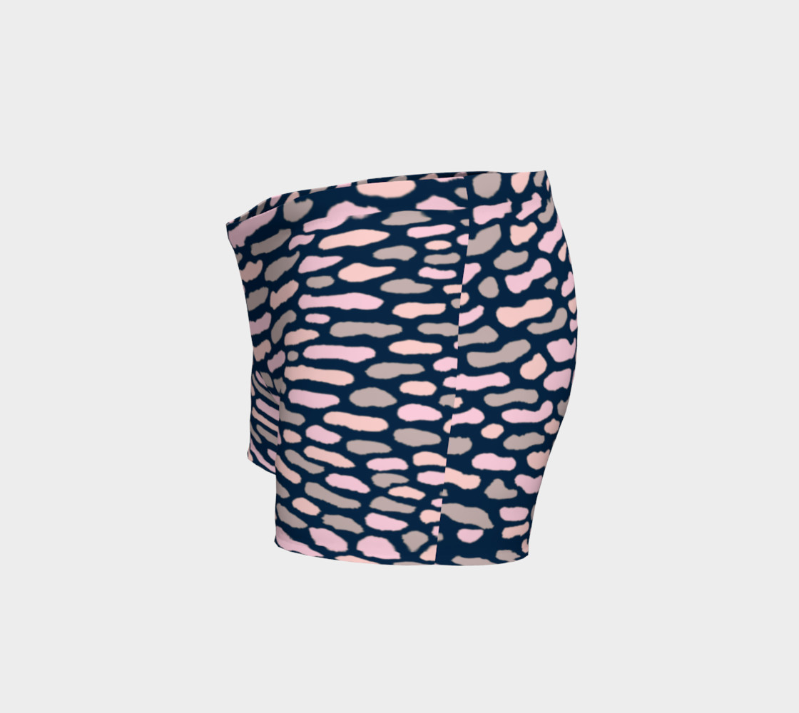 Organic Abstract Navy Blue Shorts preview #2