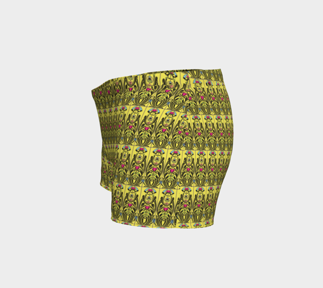 Yellow Nouveau Shorts preview #2