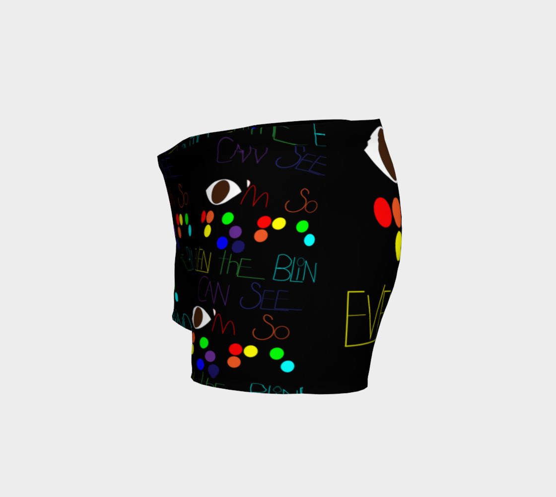 DOPE yoga shorts preview #2