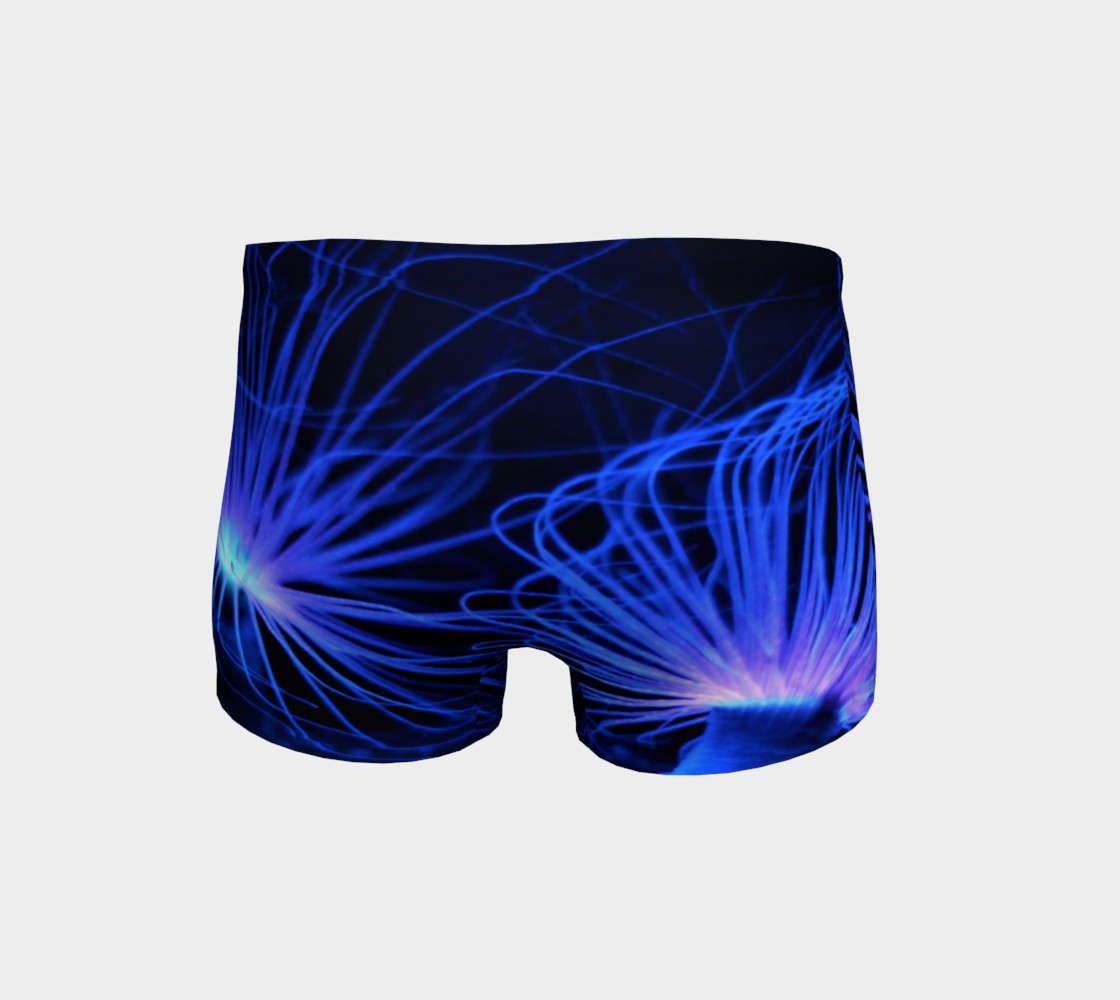 Black light Reactive Anemone Shorts preview #4