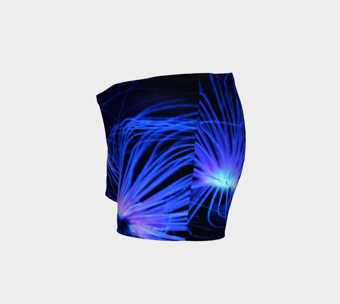 Black light Reactive Anemone Shorts preview #2