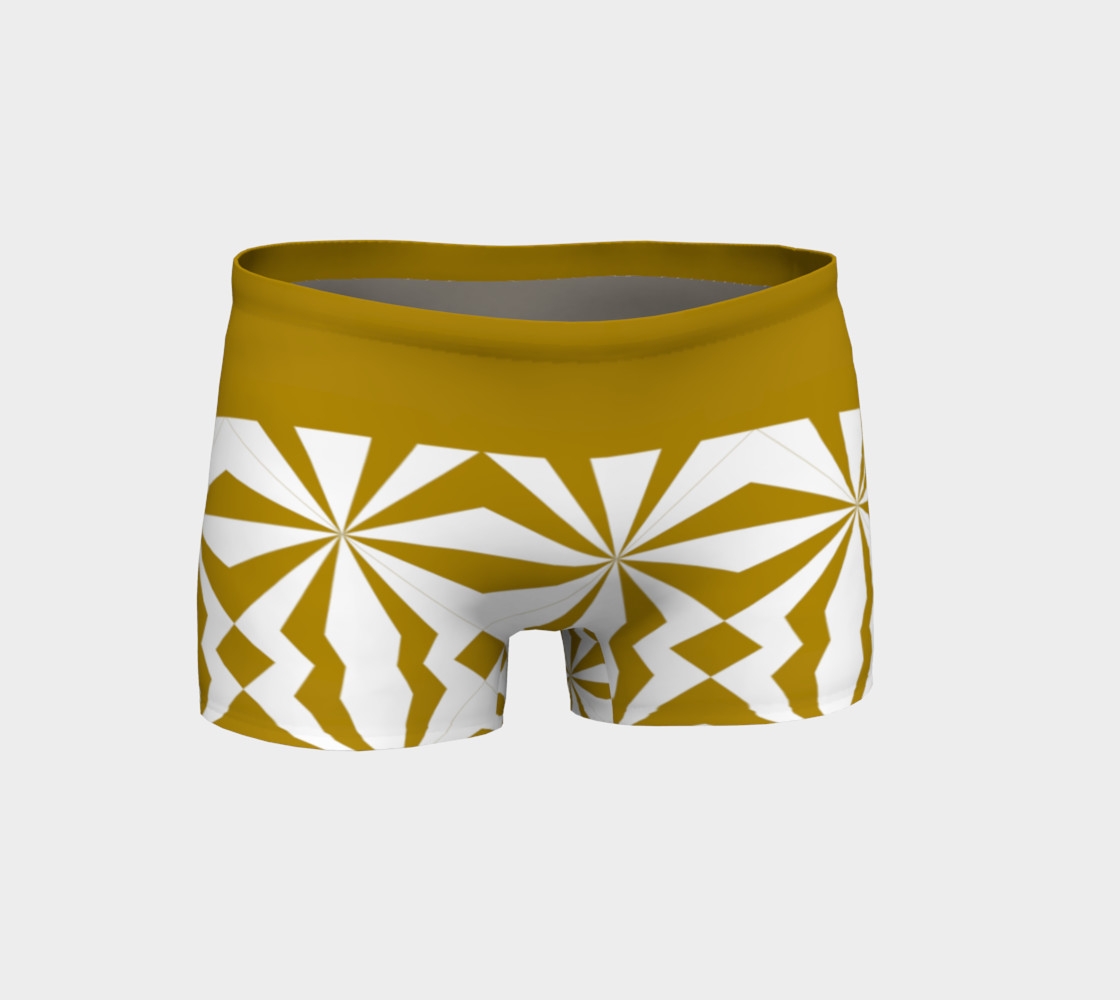 Aperçu de Tribal Gold 3 Yoga Shorts #1