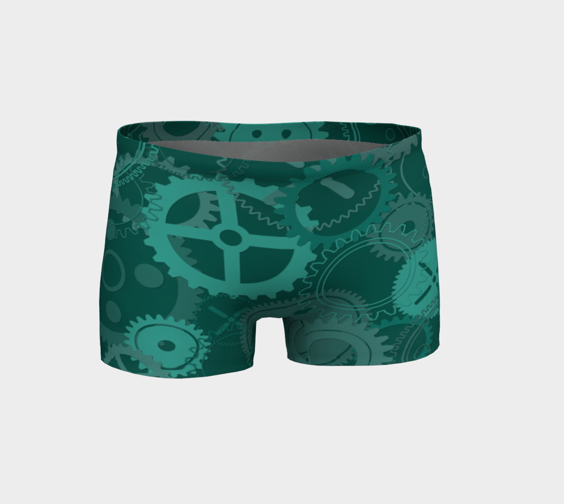 Blockers Don't Wear Panties Steampunk Shorts 3D preview