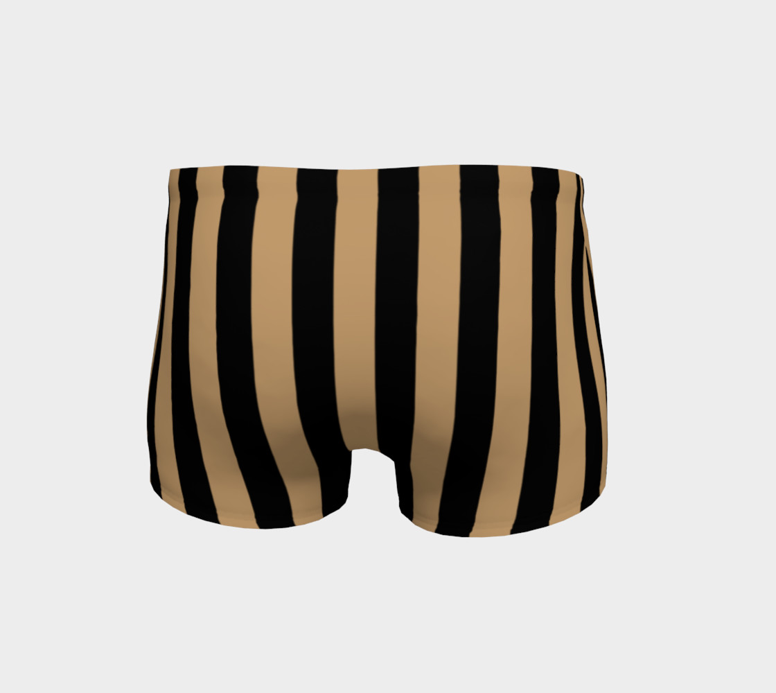 Black and Camel Brown Stripes preview #4