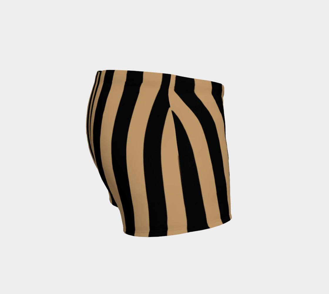 Black and Camel Brown Stripes preview #3