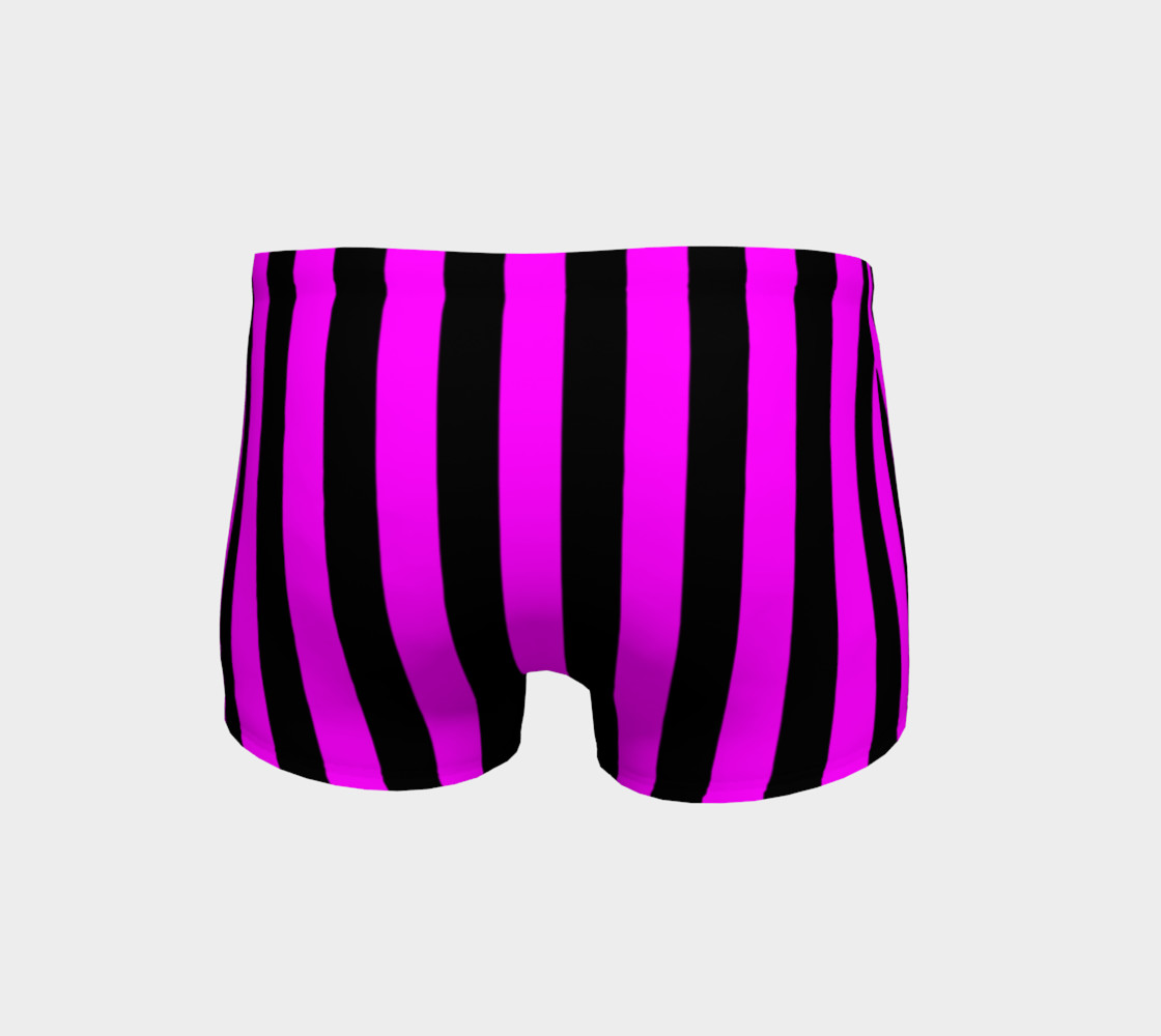 Black and Magenta Pink Stripes preview #4