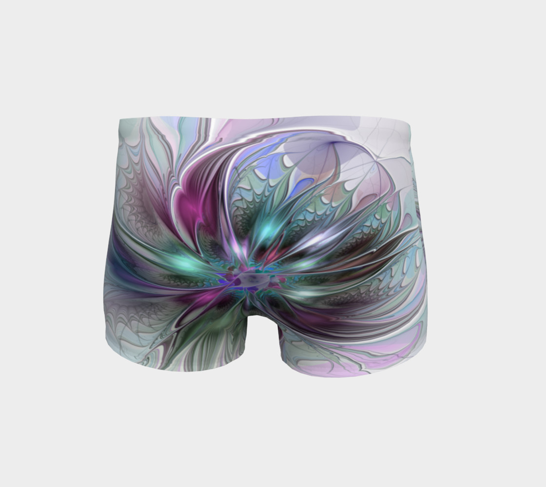 Colorful Fantasy Abstract Modern Fractal Flower preview #4