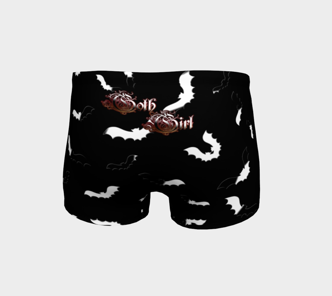 Goth Girl Bat Wing Shorts preview #4