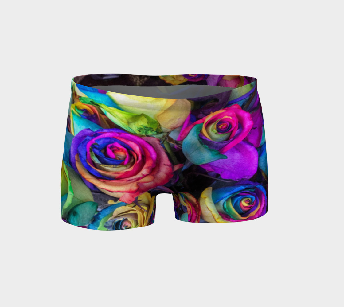 Rainbow Rose Shorts preview #1