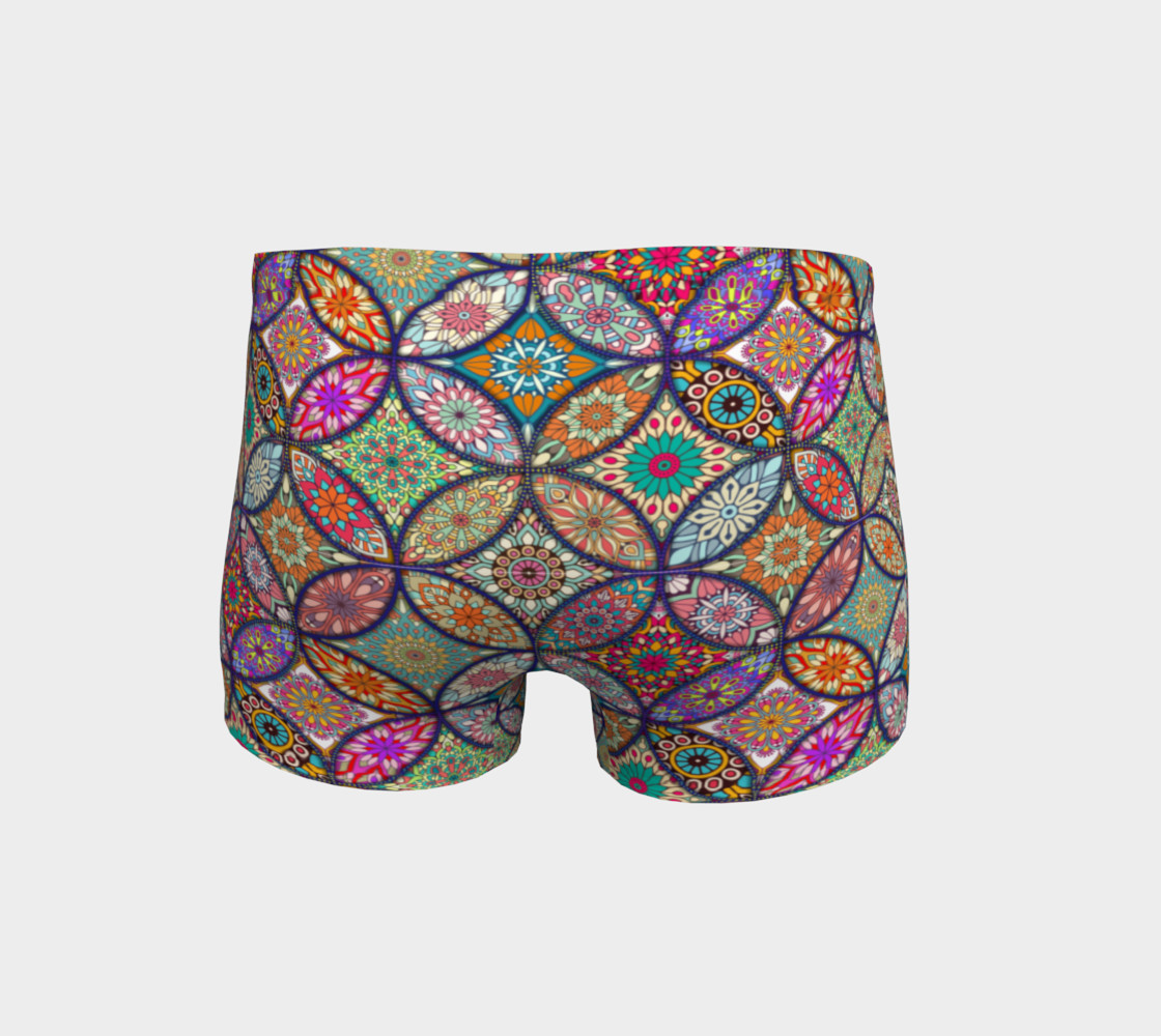 Vibrant Mandalas Shorts preview #4