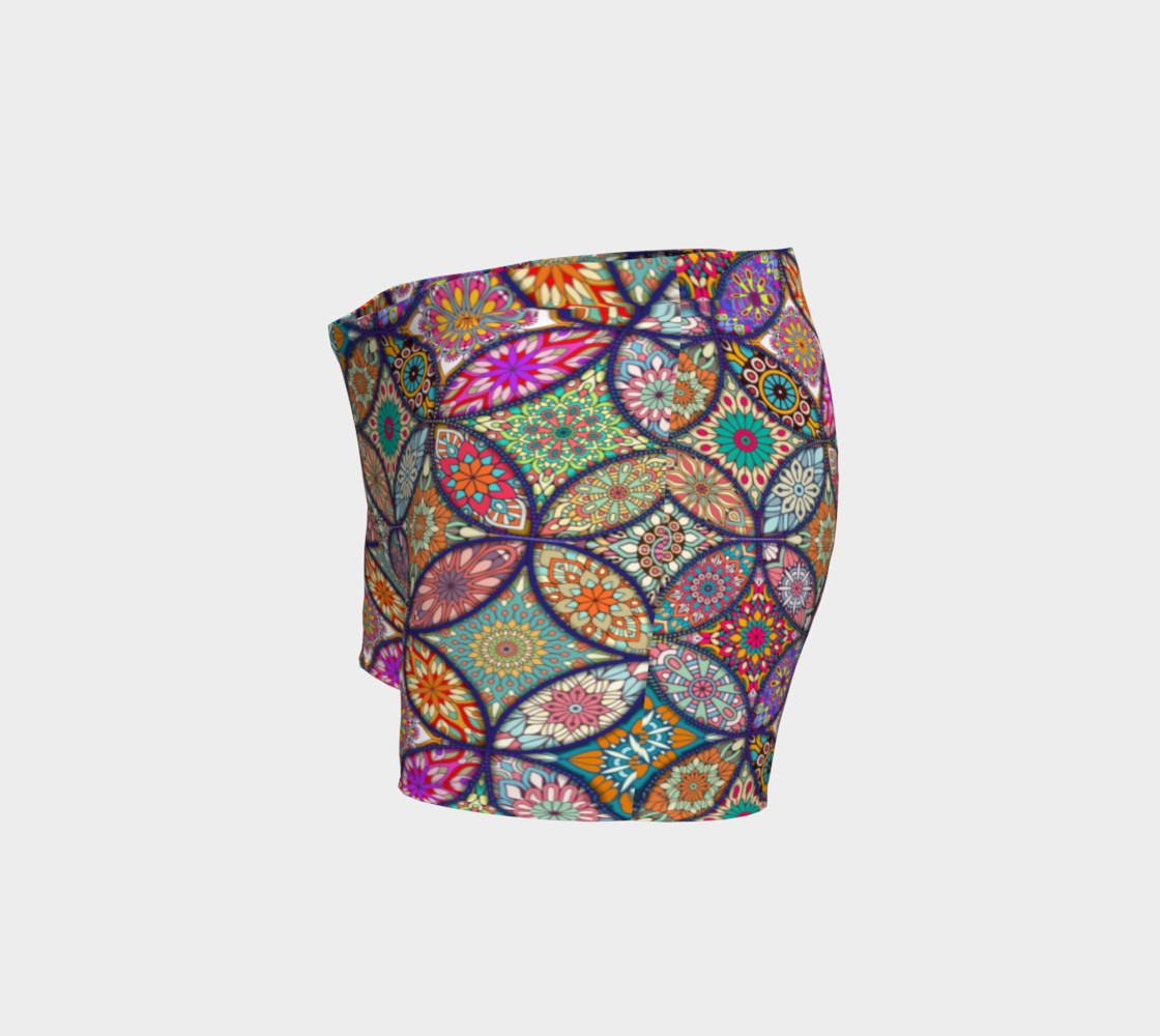 Vibrant Mandalas Shorts preview #2