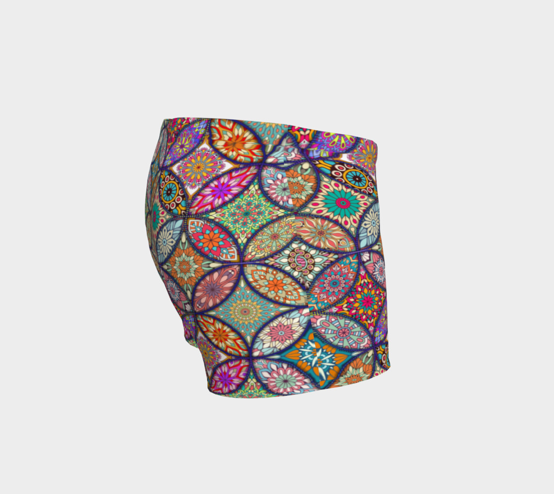 Vibrant Mandalas Shorts preview #3
