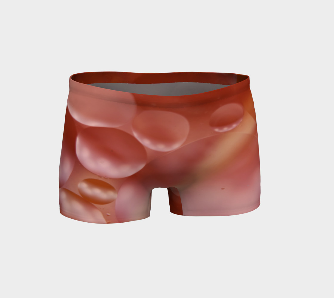 Orange Bubbles Shorts preview #1