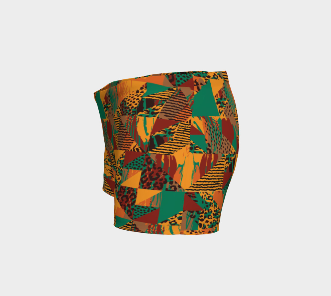 Abstract Safari Print Shorts preview #2