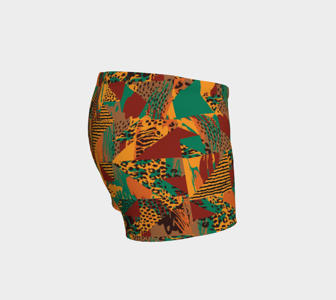 Abstract Safari Print Shorts preview #3