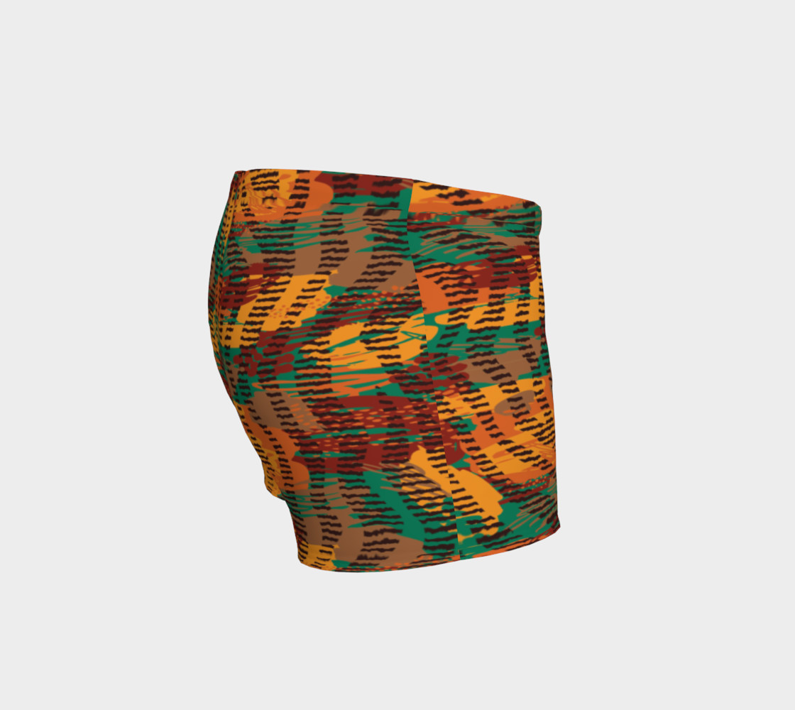 Abstract Animal Stripes Shorts preview #3